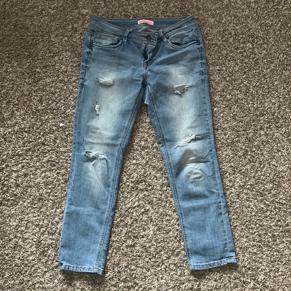 Doll house crop jeans